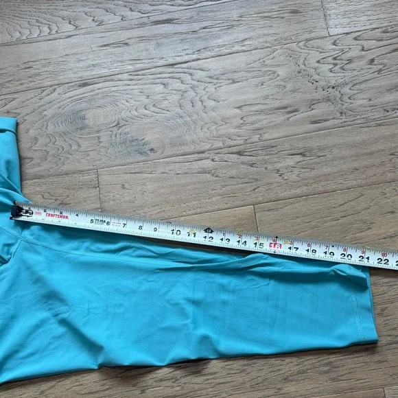 Lululemon Align High-Rise Crop 21" Tidewater Teal Size 10 - Picture 9 of 10